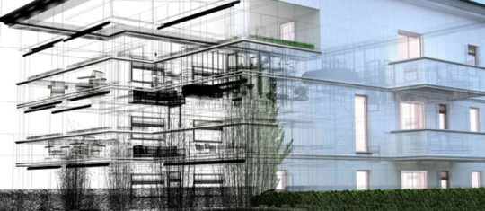scan 3d bâtiment