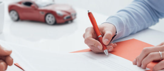Contrat d'assurance voiture